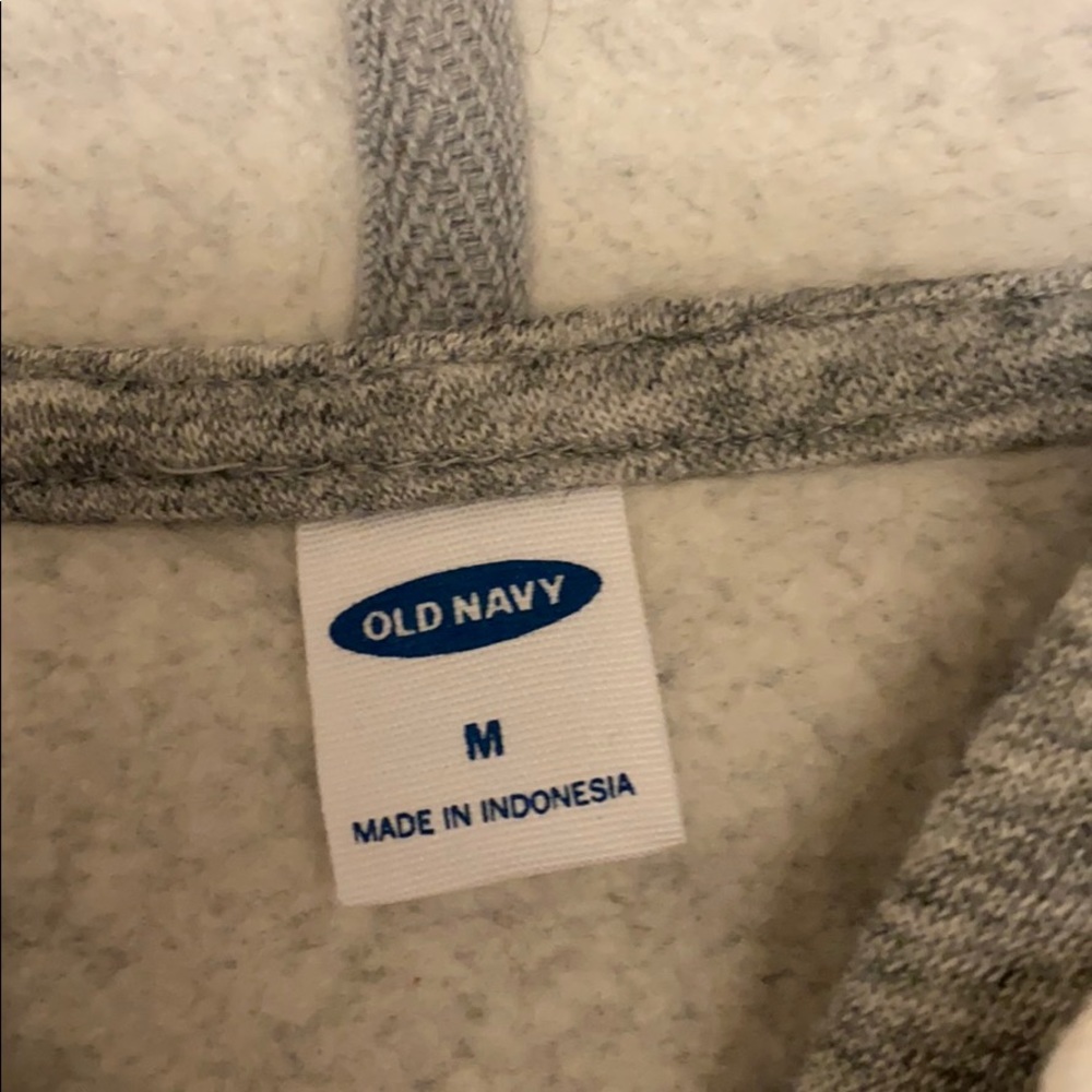 Old Navy gray zip up jacket - Picture 4 of 4
